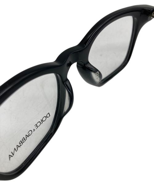 DOLCE & GABBANA（ドルチェ＆ガッバーナ）DOLCE & GABBANA (ドルチェ＆ガッバーナ) アイウェア ブラックの古着・服飾アイテム