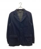 COMME des GARCONS HOMME PLUSコムデギャルソンオムプリュス）の古着「WOOL TAILORED JACKET」｜ネイビー