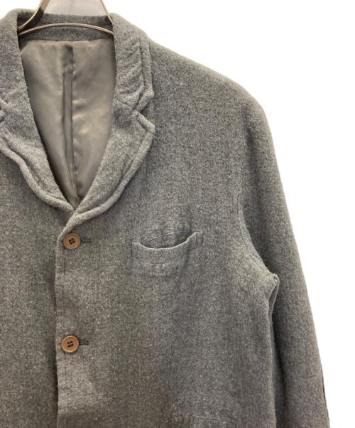 UNDERCOVER（アンダーカバー）UNDERCOVER (アンダーカバー) ウール縮絨チェスターコート グレー サイズ:5の古着・服飾アイテム