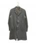 UNDERCOVER（アンダーカバー）の古着「ウール縮絨チェスターコート」｜グレー