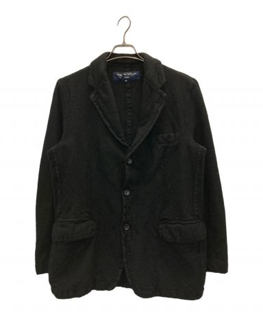 COMME des GARCONS COMME des GARCONS - コムデギャルソン AD2009 ポリ縮絨3Bテーラードジャケット XS 中古・古着通販】COMME des GARCONS HOMME (コムデギャルソン オム) 縮