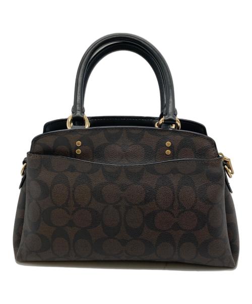 COACH（コーチ）COACH (コーチ) ミニ リリー キャリーオール シグネチャー キャンバス ブラウンの古着・服飾アイテム