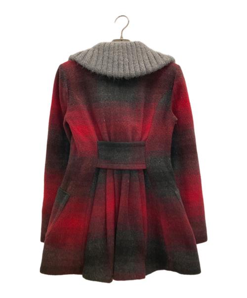 Vivienne Westwood ANGLOMANIA（ヴィヴィアンウエストウッドアングロマニア）VIVIENNE WESTWOOD ANGLOMANIA (ヴィヴィアンウエストウッドアングロマニア) チェスターコート レッド サイズ:38の古着・服飾アイテム