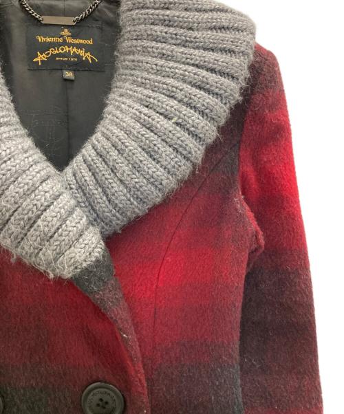 Vivienne Westwood ANGLOMANIA（ヴィヴィアンウエストウッドアングロマニア）VIVIENNE WESTWOOD ANGLOMANIA (ヴィヴィアンウエストウッドアングロマニア) チェスターコート レッド サイズ:38の古着・服飾アイテム