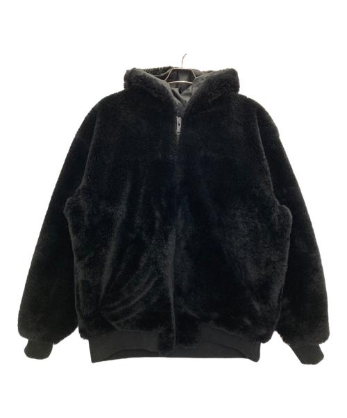 DANKE SCHON（ダンケ シェーン）Danke schon (ダンケ シェーン) CHECKER FUR BLOUSON ブラック サイズ:FREEの古着・服飾アイテム