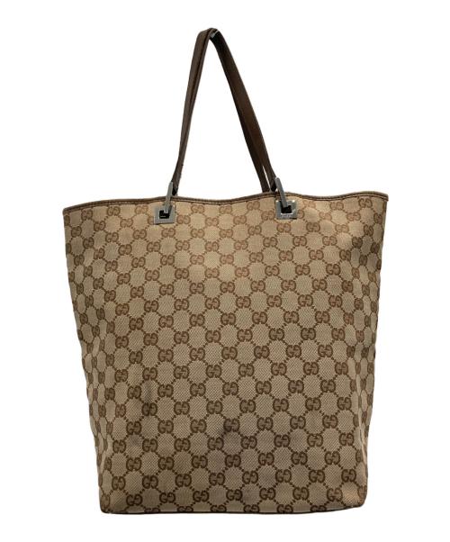 GUCCI（グッチ）GUCCI (グッチ) トートバッグ ブラウンの古着・服飾アイテム