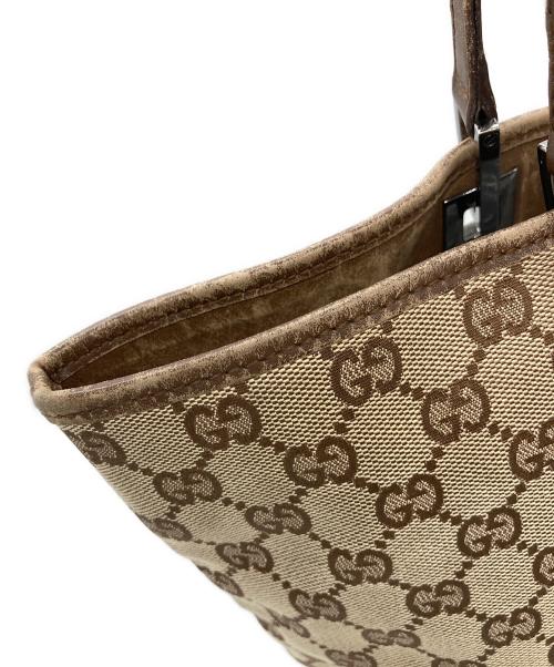 GUCCI（グッチ）GUCCI (グッチ) トートバッグ ブラウンの古着・服飾アイテム