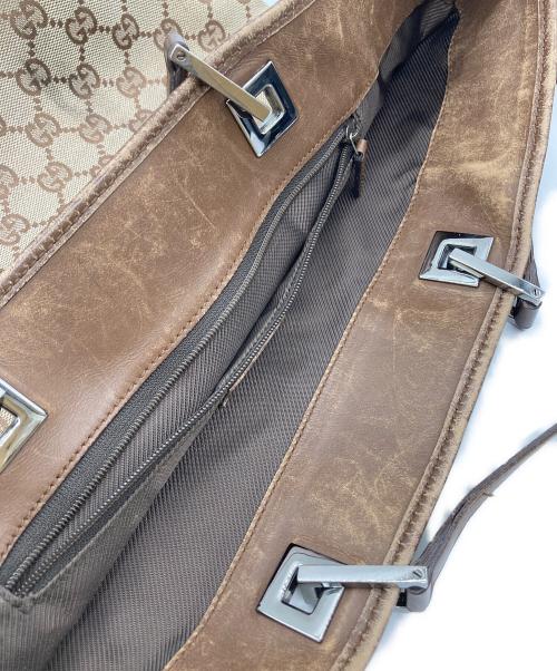 GUCCI（グッチ）GUCCI (グッチ) トートバッグ ブラウンの古着・服飾アイテム