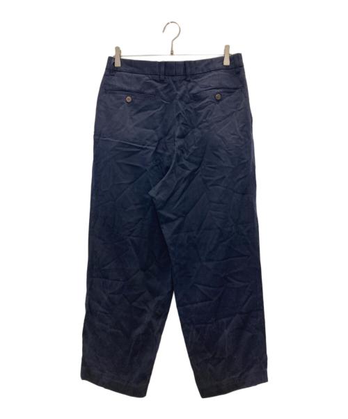 ISSEY MIYAKE MEN（イッセイミヤケメン）ISSEY MIYAKE MEN (イッセイミヤケメン) レーヨンスラックス ネイビー サイズ:Ⅼの古着・服飾アイテム