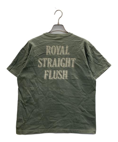 TOYS MCCOY（トイズマッコイ）TOYS McCOY (トイズマッコイ) マリリンモンロートランププリントT グリーン サイズ:Lの古着・服飾アイテム