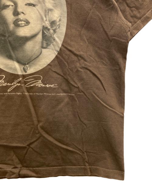 TOYS MCCOY（トイズマッコイ）TOYS McCOY (トイズマッコイ) マリリンモンローTee ブラウン サイズ:Lの古着・服飾アイテム