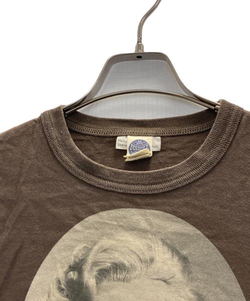 TOYS MCCOY（トイズマッコイ）TOYS McCOY (トイズマッコイ) マリリンモンローTee ブラウン サイズ:Lの古着・服飾アイテム