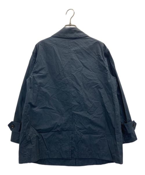 MARGARET HOWELL（マーガレットハウエル）MARGARET HOWELL (マーガレットハウエル) ステンカラーショートコート ネイビー サイズ:1の古着・服飾アイテム