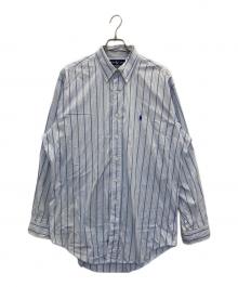 RALPH LAUREN（ラルフローレン）の古着「ボタンダウンシャツ」｜ブルー