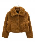 TATRASタトラス）の古着「MAMATETAボアブルゾン」｜キャメル