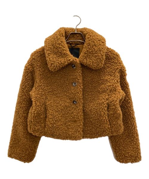 TATRAS（タトラス）TATRAS (タトラス) MAMATETAボアブルゾン キャメル サイズ:01の古着・服飾アイテム