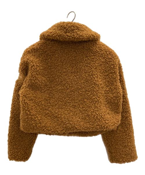 TATRAS（タトラス）TATRAS (タトラス) MAMATETAボアブルゾン キャメル サイズ:01の古着・服飾アイテム