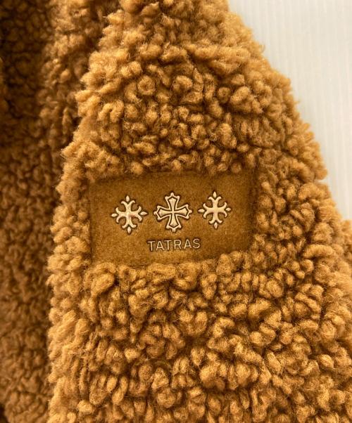 TATRAS（タトラス）TATRAS (タトラス) MAMATETAボアブルゾン キャメル サイズ:01の古着・服飾アイテム
