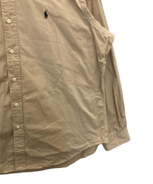 POLO RALPH LAUREN（ポロ・ラルフローレン）POLO RALPH LAUREN (ポロ・ラルフローレン) ボタンダウンシャツ ブラウン サイズ:ＸＬの古着・服飾アイテム