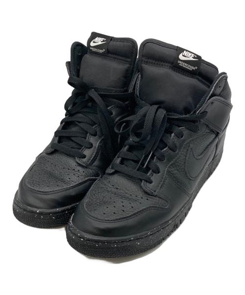 NIKE（ナイキ）NIKE (ナイキ) UNDERCOVER (アンダーカバー) Dunk High Chaos ブラック サイズ:27㎝の古着・服飾アイテム
