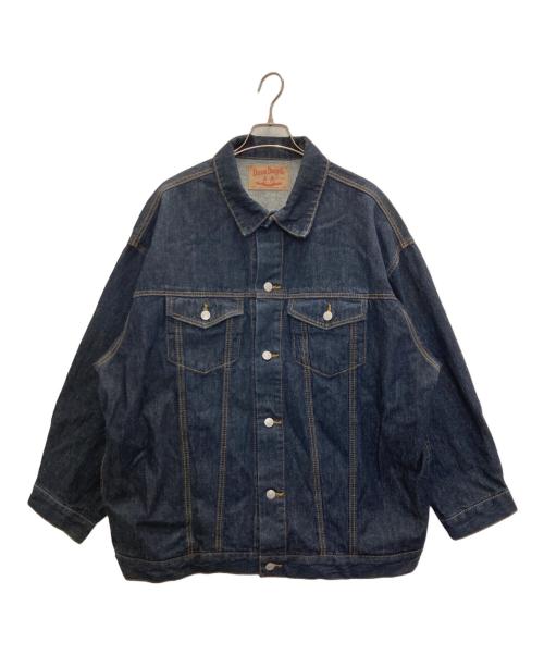 Discoat（ディスコート）Discoat (ディスコート) USコットンデニムビッグGジャン インディゴ サイズ:FREEの古着・服飾アイテム