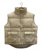 anukeアンヌーク）の古着「Quilting Vest」｜アイボリー