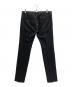 DIESEL (ディーゼル) デニム切替スラックス ブラック サイズ:W30(76cm)：4000円