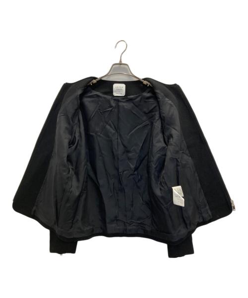 UNITED TOKYO（ユナイテッドトーキョー）UNITED TOKYO (ユナイテッドトーキョー) ダブルジップN/Cウールジャケット ブラック サイズ:SIZE2の古着・服飾アイテム