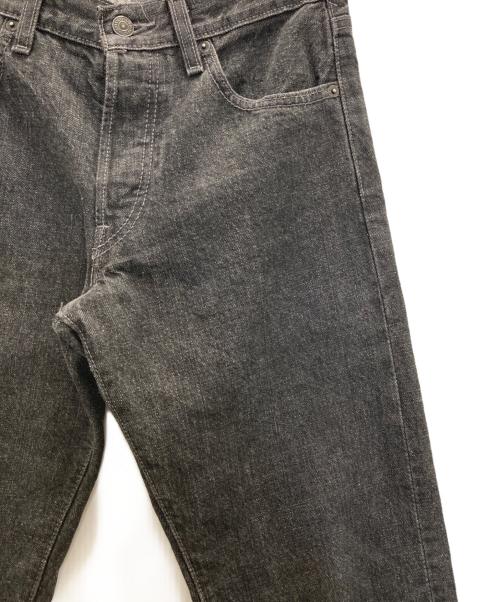 LEVI'S（リーバイス）LEVI'S (リーバイス) 先染めデニムパンツ ブラック サイズ:71cm (W28)の古着・服飾アイテム
