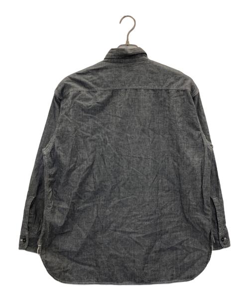 orSlow（オアスロウ）orSlow (オアスロウ) ダンガリーワークシャツ ブラック サイズ:サイズ表記なしの古着・服飾アイテム