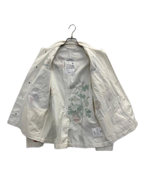 ADISH BY SMALL TALK（アディッシュバイスモールトーク）ADISH BY SMALL TALK (アディッシュバイスモールトーク) CHORE JACKET ホワイト サイズ:Sの古着・服飾アイテム