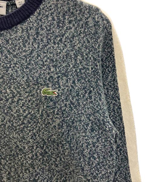 LACOSTE（ラコステ）LACOSTE (ラコステ) メランジニット グリーン サイズ:Ⅼの古着・服飾アイテム
