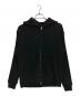BEAMS（ビームス）の古着「メッシュ ジップ フーディ」｜ブラック