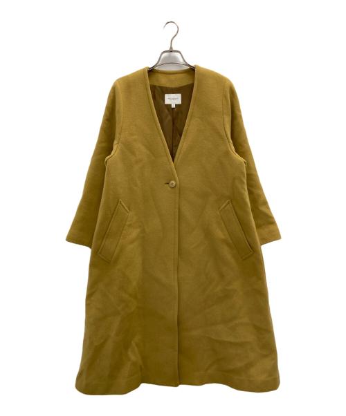 BEAUTY&YOUTH（ビューティーアンドユース）BEAUTY&YOUTH (ビューティーアンドユース) ノーカラーコート ベージュ サイズ:SIZE Sの古着・服飾アイテム