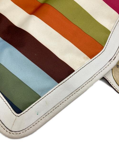 COACH（コーチ）COACH (コーチ) ターンロックワンショルダーバッグ ホワイトの古着・服飾アイテム