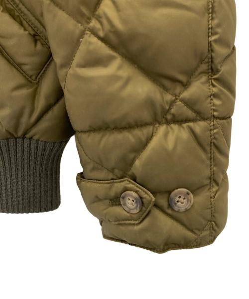 RALPH LAUREN（ラルフローレン）RALPH LAUREN (ラルフローレン) キルティングダウンジャケット オリーブ サイズ:SIZE Mの古着・服飾アイテム