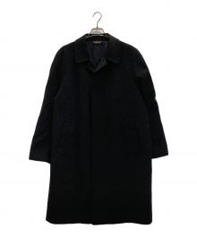 BROOKS BROTHERS（ブルックスブラザーズ）の古着「カシミヤ混ウールコート」｜チャコールグレー