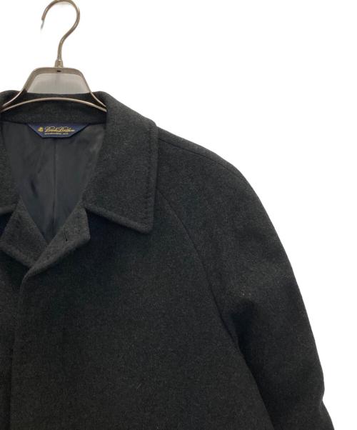 BROOKS BROTHERS（ブルックスブラザーズ）BROOKS BROTHERS (ブルックスブラザーズ) カシミヤ混ウールコート チャコールグレー サイズ:SIZE 40の古着・服飾アイテム