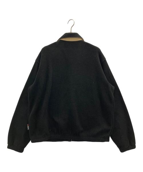 POLO RALPH LAUREN（ポロ・ラルフローレン）POLO RALPH LAUREN (ポロ・ラルフローレン) 90s fleece swing top/90s ﾌﾘｰｽｽｲﾝｸﾞﾄｯﾌﾟ ブラック サイズ:SIZE Lの古着・服飾アイテム
