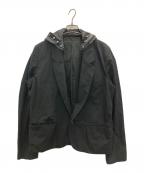 UNDERCOVERISMアンダーカバーイズム）の古着「スタッズフード付きジャケット」｜ブラック