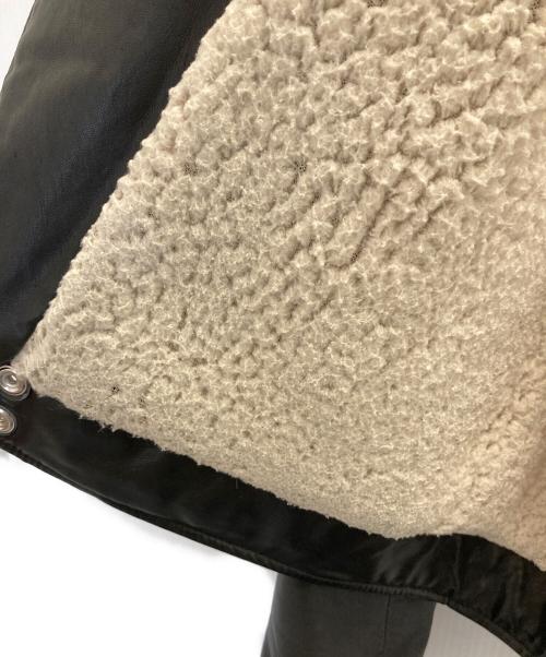 UNDERCOVERISM（アンダーカバーイズム）UNDERCOVERISM (アンダーカバーイズム) ホースハイド ボアレザージャケット ブラック サイズ:SIZE ２の古着・服飾アイテム