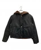 CAALOカーロ）の古着「REVERSIBLE SUSTAINABLE DOWN CROPPED」｜ブラック