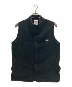 DANTONダントン）の古着「フリースベスト」｜ブラック