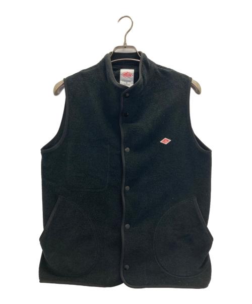 DANTON（ダントン）DANTON (ダントン) フリースベスト ブラック サイズ:40の古着・服飾アイテム