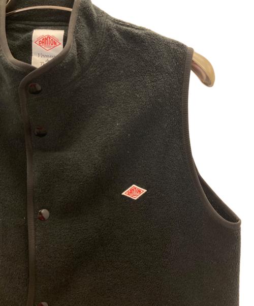 DANTON（ダントン）DANTON (ダントン) フリースベスト ブラック サイズ:40の古着・服飾アイテム