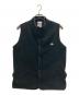 DANTON（ダントン）の古着「フリースベスト」｜ブラック