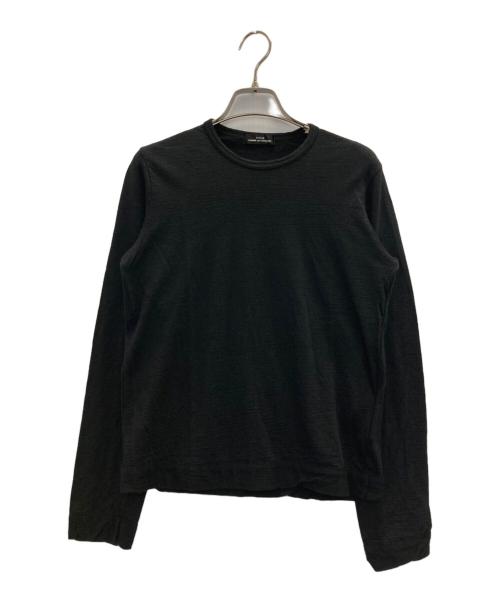 tricot COMME des GARCONS（トリココムデギャルソン）tricot COMME des GARCONS (トリココムデギャルソン) ウールロングスリーブカットソー ブラック サイズ:表記なしの古着・服飾アイテム