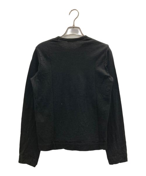 tricot COMME des GARCONS（トリココムデギャルソン）tricot COMME des GARCONS (トリココムデギャルソン) ウールロングスリーブカットソー ブラック サイズ:表記なしの古着・服飾アイテム