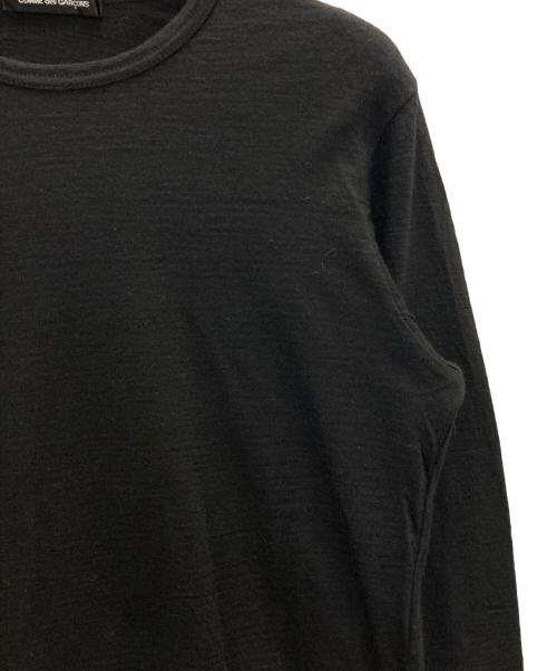 tricot COMME des GARCONS（トリココムデギャルソン）tricot COMME des GARCONS (トリココムデギャルソン) ウールロングスリーブカットソー ブラック サイズ:表記なしの古着・服飾アイテム