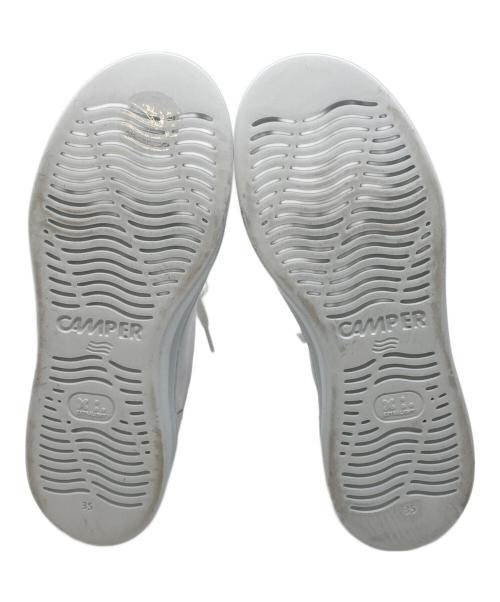 CAMPER（カンペール）CAMPER (カンペール) ランナーアップ ホワイト サイズ:22.5の古着・服飾アイテム